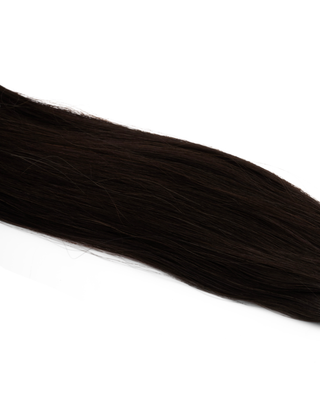 Luxurious Hairextensions Catwalk Ready invisibele clip-in haarverlengingen van 100% menselijk haar, 60cm lang.