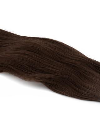 Luxurious Hairextensions Catwalk Ready invisibele clip-in haarverlengingen van 100% menselijk haar, 60 cm lang.