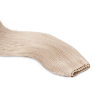 Luxurious Hairextensions Deluxe Double Weft Pro, 100% menselijk haar, lange haarextensies van 50cm, natuurlijke uitstraling
