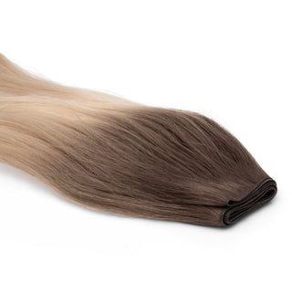 Luxueuze Deluxe Double Weft Pro haarextensies van 100% menselijk haar, 50cm lengte, door Luxurious Hairextensions.