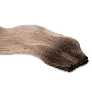 Luxueuze Luxurious Hairextensions Deluxe Double Weft Pro, 100% menselijk haar, lange haarextensies van 50cm.