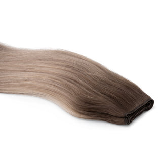 Luxueuze Luxurious Hairextensions Deluxe Double Weft Pro, 100% menselijk haar, lange haarextensies van 50cm.