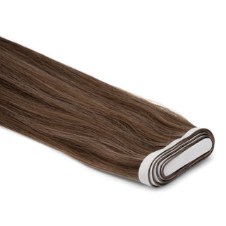 Luxueuze Infinity Strip Tape-in haarextensies van 100% menselijk haar, lengte 50 cm, door Luxurious Hairextensions.