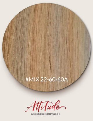 Luxueuze PU clip-in haarextensions van 100% menselijk haar in zwart, 50 cm lang, van Luxurious Hairextensions.
