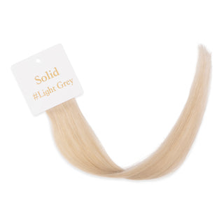 Luxurious-Hairextensions shade testers voor haarextensies, tonen verschillende haarkleuren en tinten.
