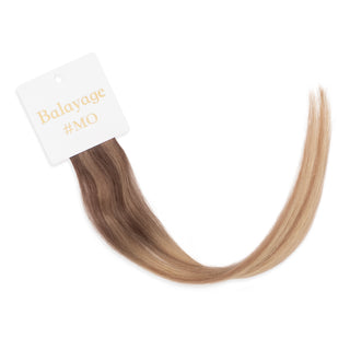 Luxurious Hairextensions shade testers met verschillende haarkleuren, geschikt voor het controleren van haarextensie tinten.