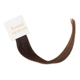 Luxurious-Hairextensions shade testers voor Haarextensies, toont verschillende haarkleuren en tinten voor perfect matchen